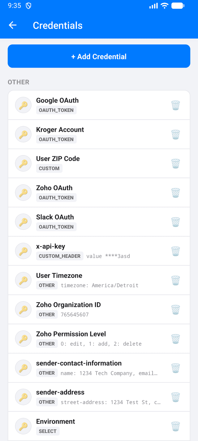 Credential Vault - Store and manage credentials securely